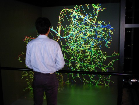 A visualization of genome information using VR technology