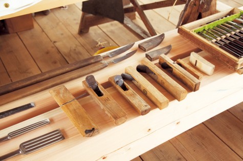 traditional carpenter's tools