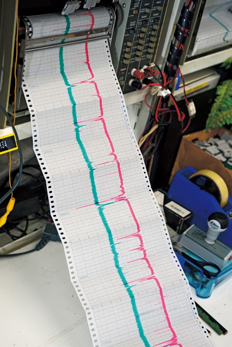 Chart recorder paper