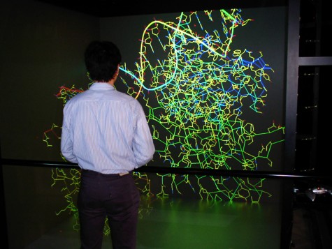 VR技術を利用してゲノム情報を可視化する