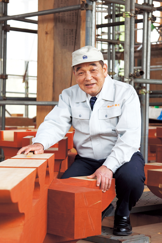 Shrine carpenter The master carpenter was the general producer of the